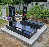 ОДИНОЧНЫЙ ГРАНИТНЫЙ КОМПЛЕКС. ГРАНИТ БЛЮ ПЕРЛ., фото 3
