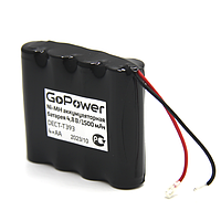 Аккумуляторная сборка 4xAA - GOPOWER T393, 4.8V, 1500mAh, Ni-Mh, с коннектором