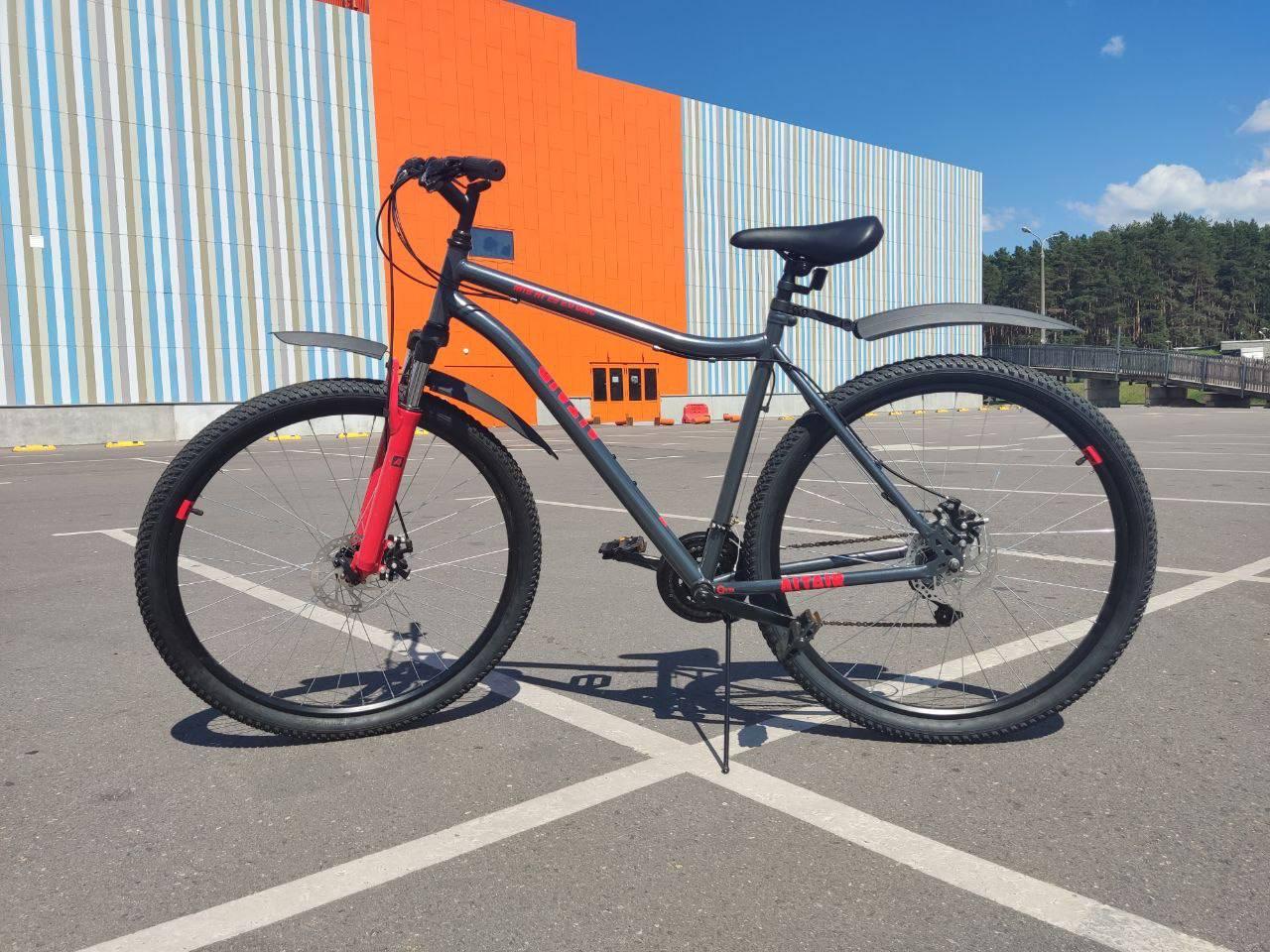 Altair MTB HT 29 2.0 disc тёмно-серый/красный 21 рама