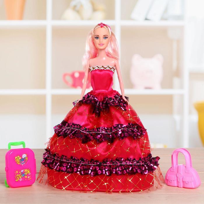 Кукла-модель «Дебра» с набором платьев, с аксессуарами, МИКС - фото 5 - id-p182832355