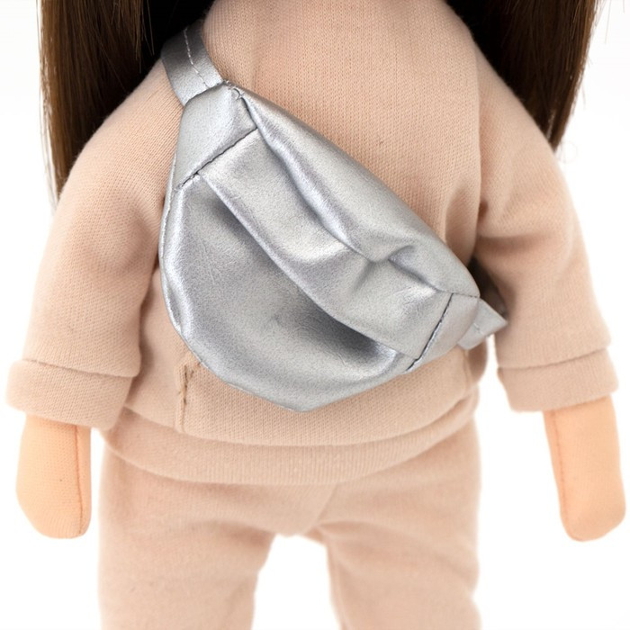 Мягкая кукла Sophie «В бежевом спортивном костюме», 32 см, серия: Спортивный стиль - фото 6 - id-p182832360
