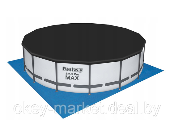 Каркасный бассейн Bestway Steel Pro Max 56408 (305х76) 15в1, фото 2