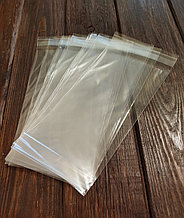 96-002 прозрачные пакетики с клеевым клапаном, 12*22 см, набор 20 штук
