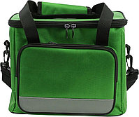 Сумка-холодильник на ремне 33*23*28см, цвет зеленый (COOLER BAG. green), фото 2