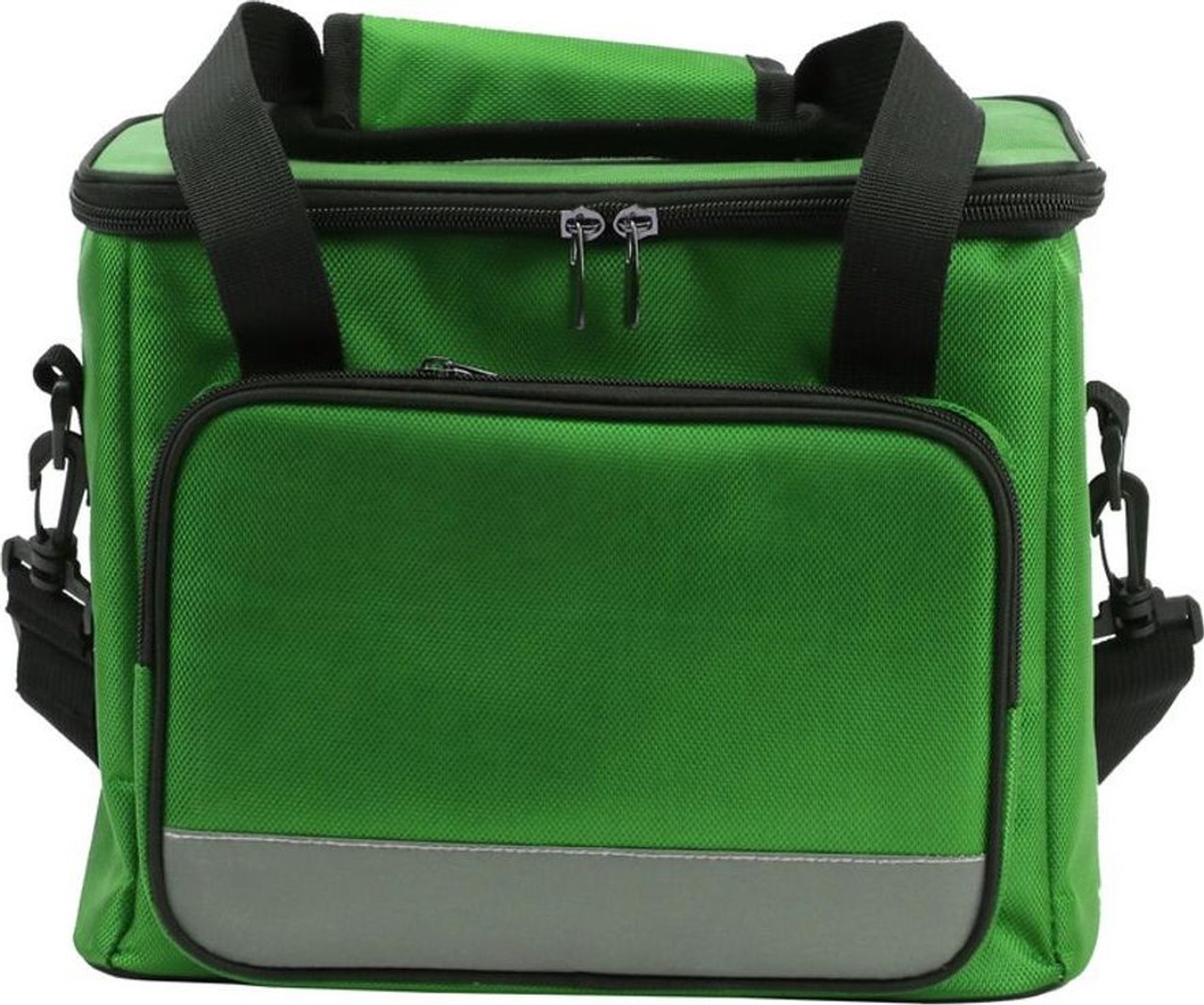 Сумка-холодильник на ремне 33*23*28см, цвет зеленый (COOLER BAG. green) - фото 2 - id-p182428108