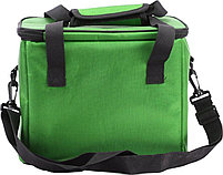 Сумка-холодильник на ремне 33*23*28см, цвет зеленый (COOLER BAG. green), фото 3