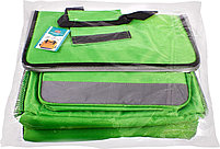 Сумка-холодильник на ремне 33*23*28см, цвет зеленый (COOLER BAG. green), фото 6