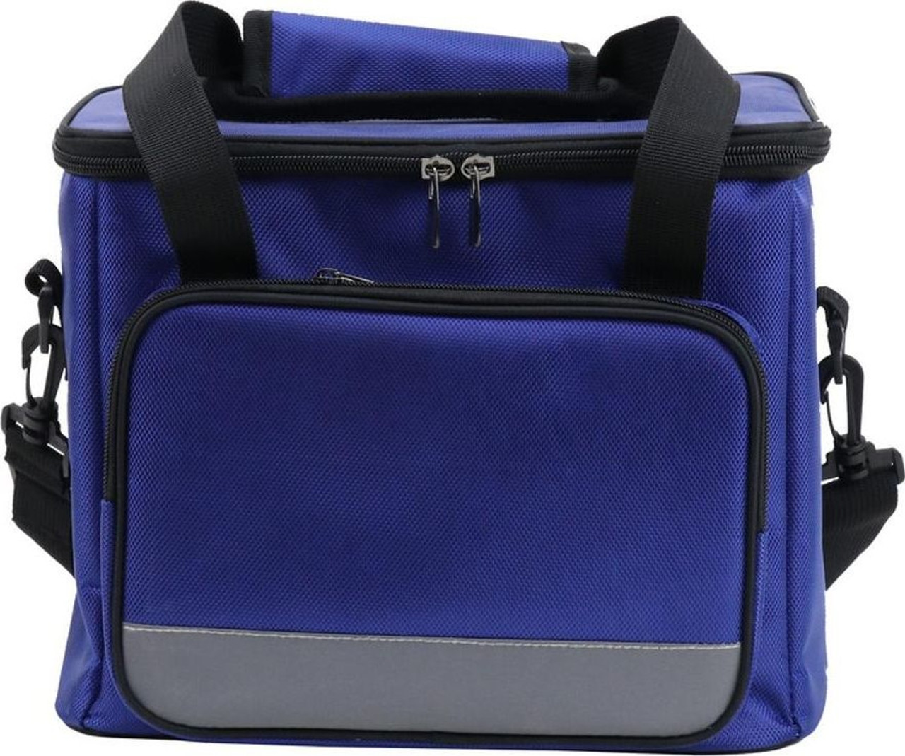 Сумка-холодильник на ремне 28*19*23,5см, цвет синий (COOLER BAG. blue) - фото 2 - id-p182428109