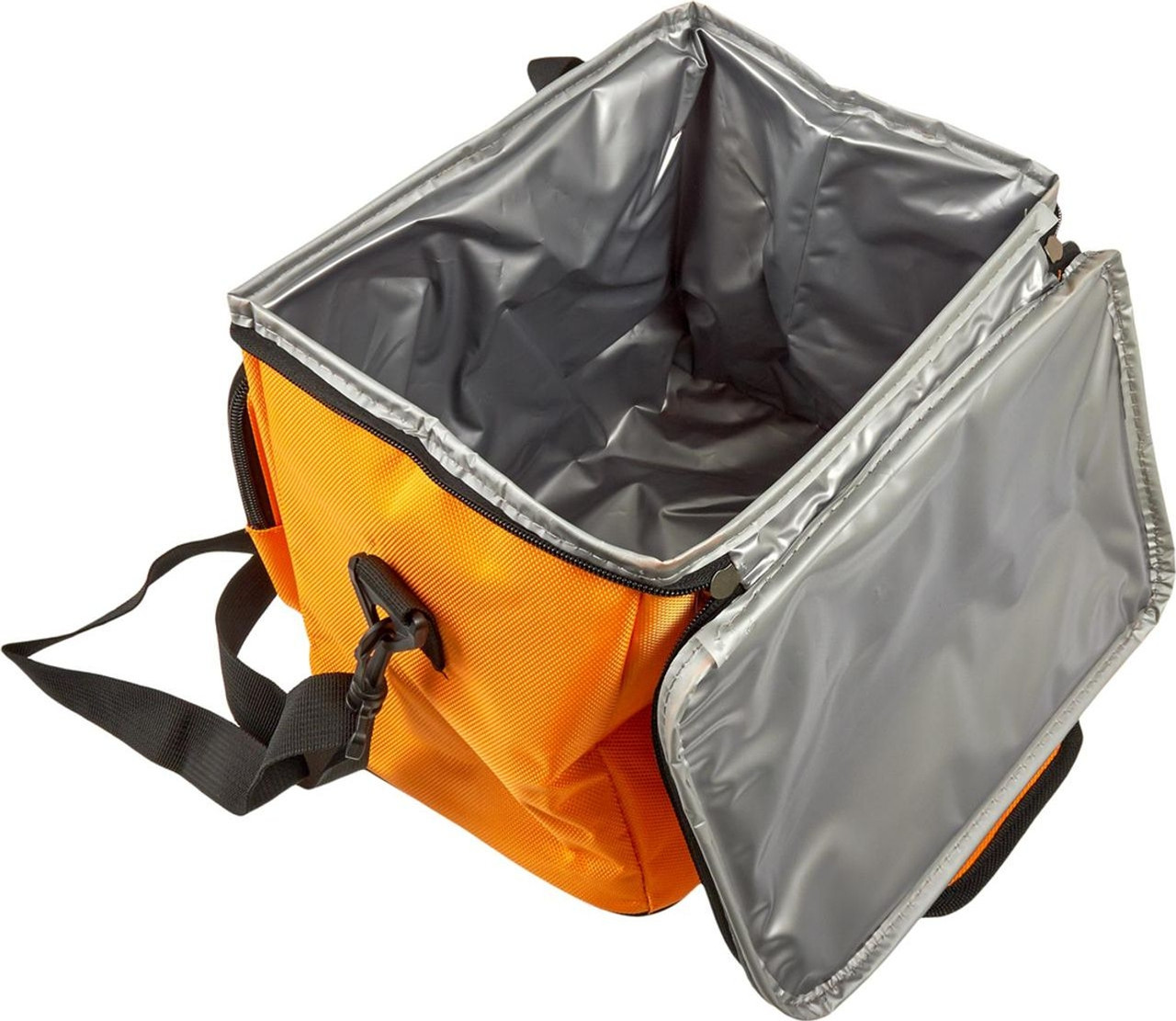 Сумка-холодильник на ремне 28*19*23,5см, цвет оранжевый (COOLER BAG, orange) - фото 5 - id-p182428110