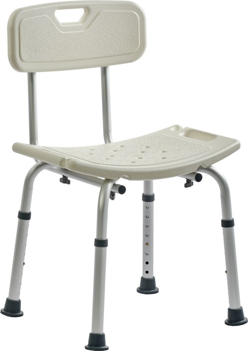 Стул-сиденье со спинкой для купания в ванной и душе (Shower seat with adjustable legs) - фото 1 - id-p182428134