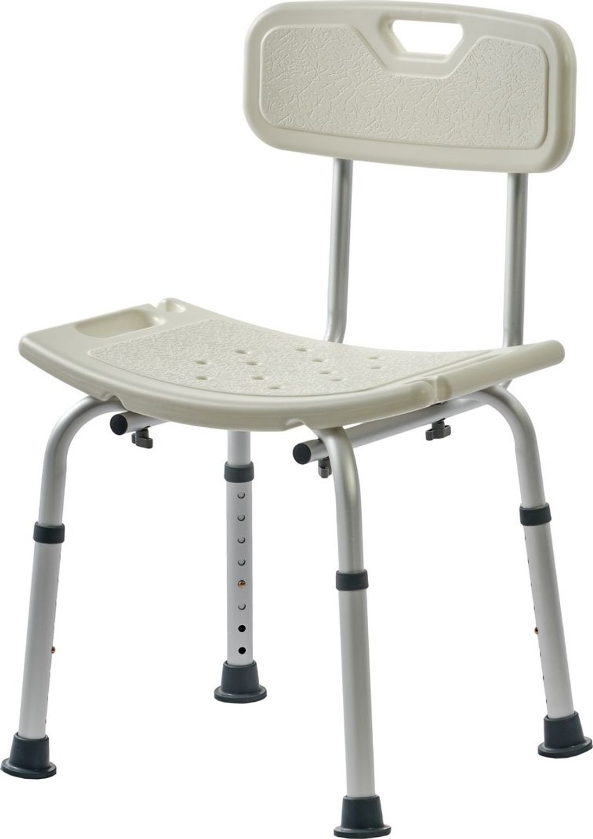 Стул-сиденье со спинкой для купания в ванной и душе (Shower seat with adjustable legs) - фото 3 - id-p182428134