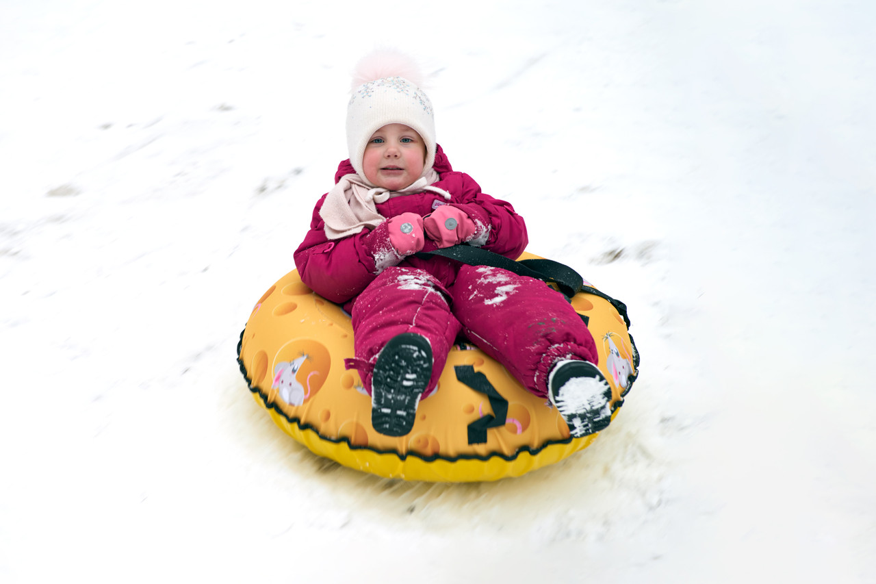 Санки-ватрушка «Мышиное счастье», диаметр 80 см. (Snow tube) - фото 7 - id-p182428223