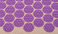 Коврик акупунктурный НИРВАНА® (Acupressure mat beige / purple), фото 5