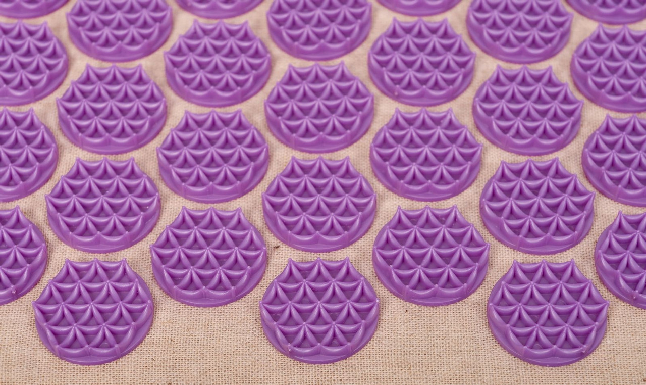 Коврик акупунктурный НИРВАНА® (Acupressure mat beige / purple) - фото 5 - id-p182428675