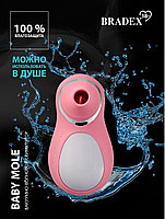 Вакуумно-волновой стимулятор Baby Mole, розовый (Clit Suction / Pink), фото 7