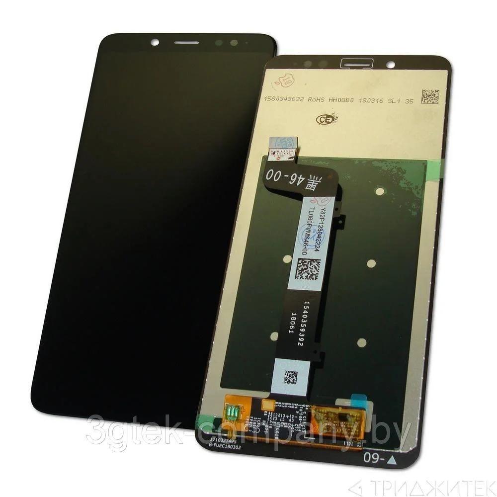 Дисплей для Xiaomi Redmi Note 5, 5 Pro в сборе с тачскрином, черный
