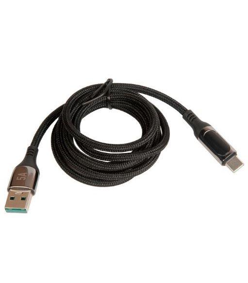 Кабель USB Hoco S51 Extreme для Lightning, 2.4А, длина, 1.2м, черный
