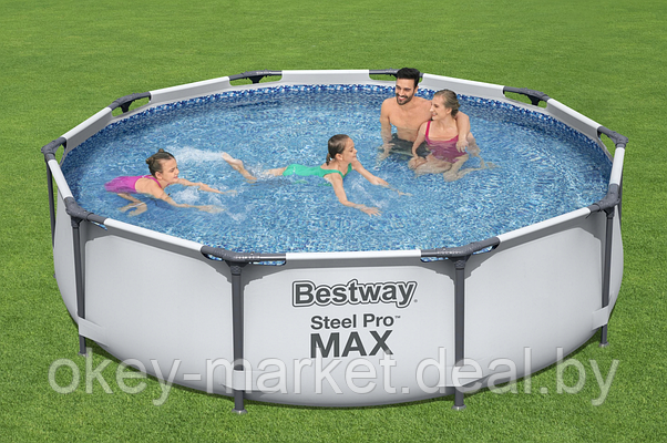 Каркасный бассейн Bestway Steel Pro Max 56408 (305х76), фото 2