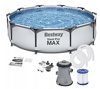 Каркасный бассейн Bestway Steel Pro Max 56408 (305х76)