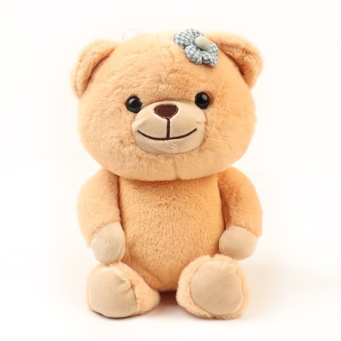 Мягкая игрушка «Медведь с цветком», цвета МИКС - фото 1 - id-p182962213