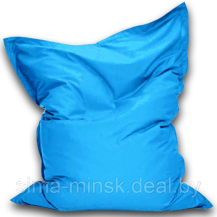 Кресло-мешок Мат мини, размер 120х140 см, ткань оксфорд, цвет голубой - фото 1 - id-p182960301