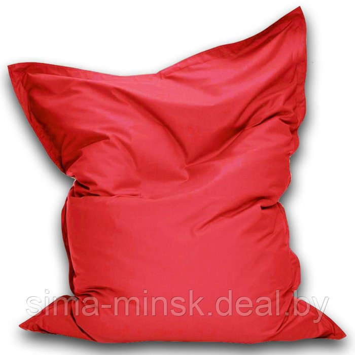 Кресло-мешок Мат мини, размер 120х140 см, ткань оксфорд, цвет красный - фото 1 - id-p182960305