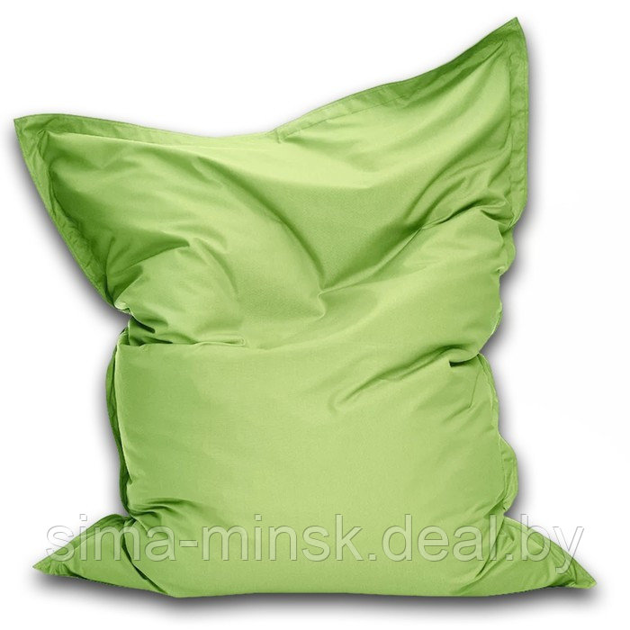 Кресло-мешок Мат мини, размер 120х140 см, ткань оксфорд, цвет салатовый - фото 1 - id-p182960308