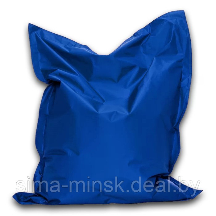 Кресло-мешок Мат мини, размер 120х140 см, ткань оксфорд, цвет синий - фото 1 - id-p182960310
