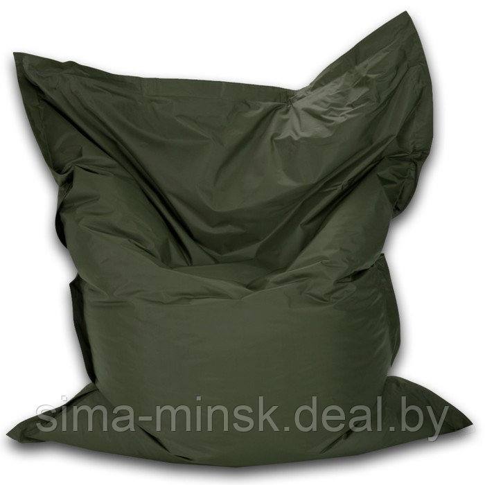Кресло-мешок Мат мини, размер 120х140 см, ткань оксфорд, цвет хаки - фото 1 - id-p182960312