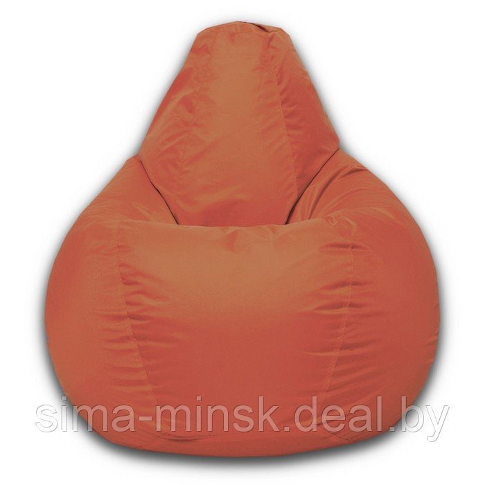 Кресло-мешок «Груша» Позитив, размер XXXL, диаметр 110 см, высота 145 см, оксфорд, цвет оранжевый - фото 2 - id-p182960374