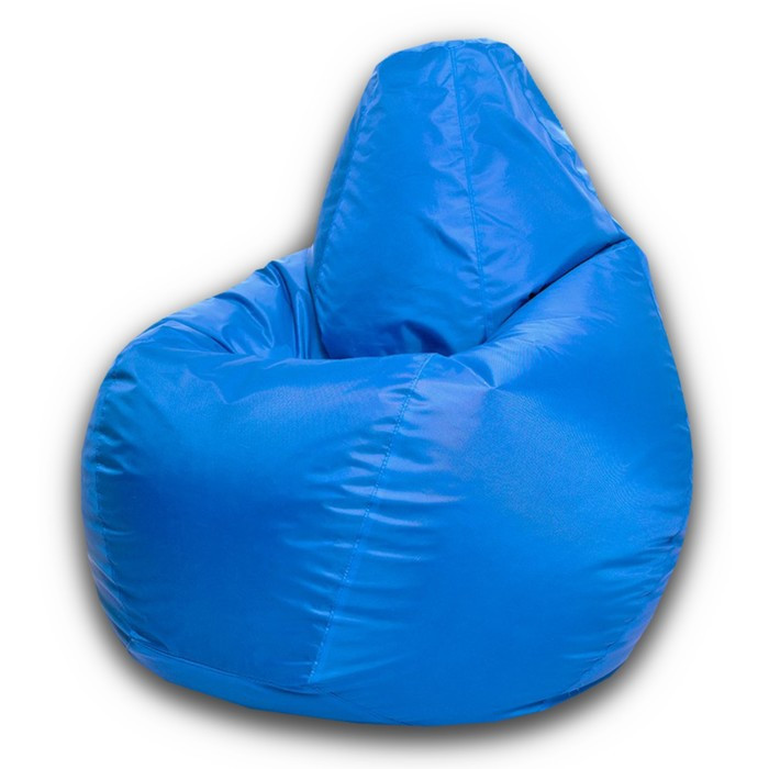 Кресло-мешок «Груша» Позитив, размер M, диаметр 70 см, высота 90 см, оксфорд, цвет синий - фото 1 - id-p182956659