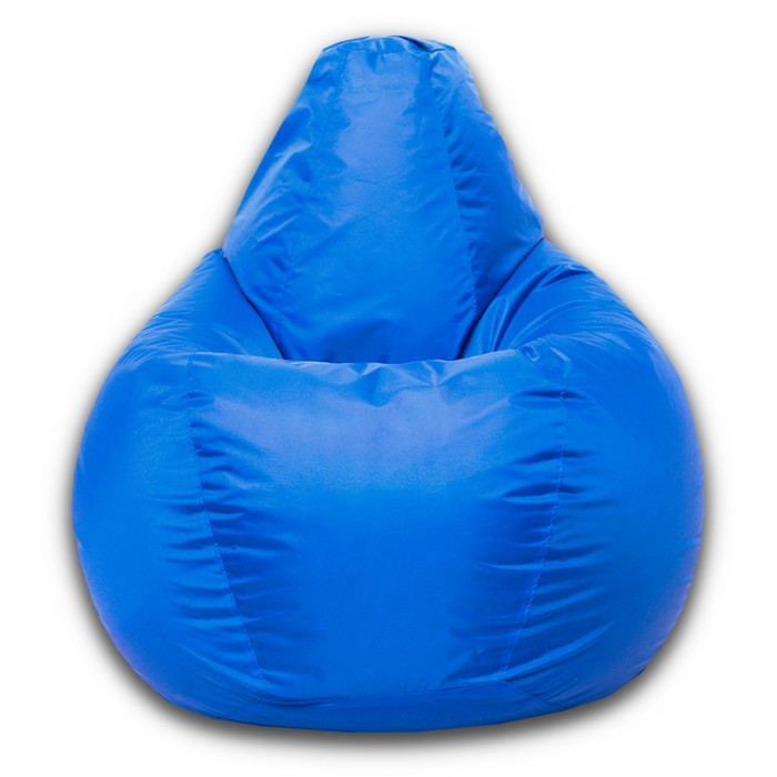 Кресло-мешок «Груша» Позитив, размер M, диаметр 70 см, высота 90 см, оксфорд, цвет синий - фото 2 - id-p182956659
