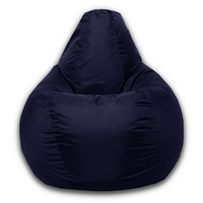 Кресло-мешок «Груша» Позитив, размер M, диаметр 70 см, высота 90 см, оксфорд, цвет тёмно-синий - фото 2 - id-p182956664