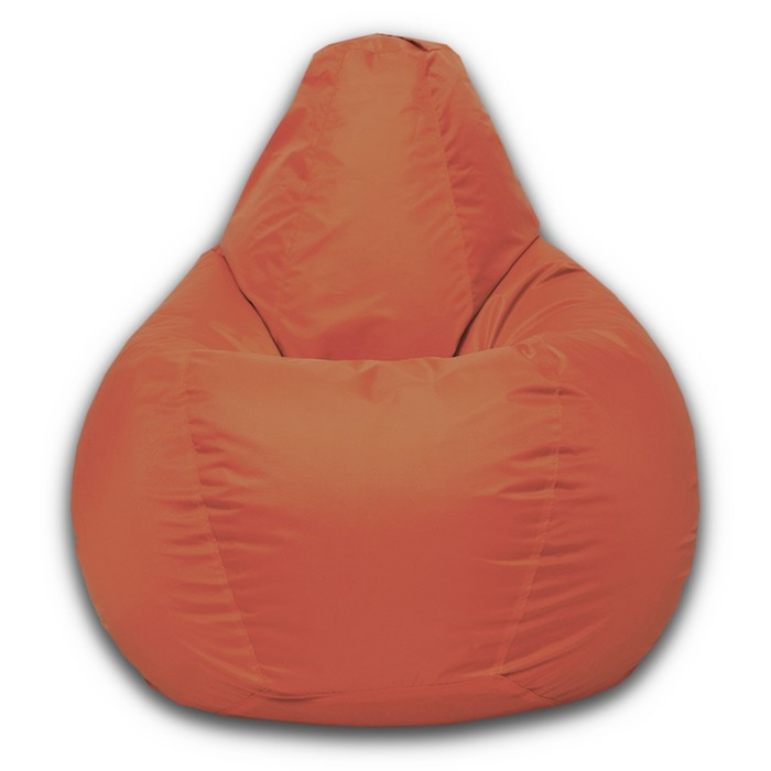 Кресло-мешок «Груша» Позитив, размер L, диаметр 80 см, высота 100 см, оксфорд, цвет оранжевый - фото 2 - id-p182956678