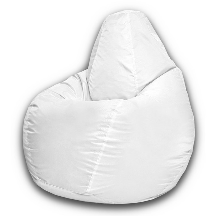 Кресло-мешок «Груша» Позитив, размер XL, диаметр 95 см, высота 125 см, оксфорд, цвет белый - фото 1 - id-p182956702