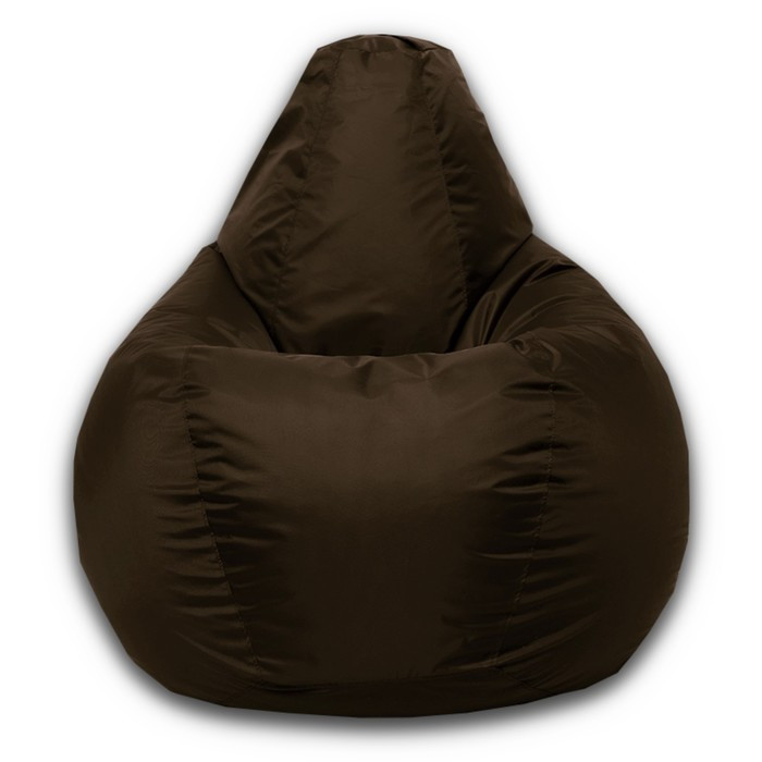 Кресло-мешок «Груша» Позитив, размер XL, диаметр 95 см, высота 125 см, оксфорд, цвет коричневый - фото 2 - id-p182956712