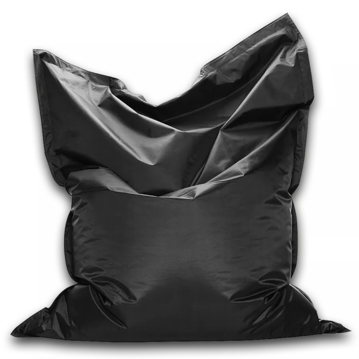 Кресло-мешок Мат макси, размер 140х180 см, ткань оксфорд, цвет чёрный - фото 1 - id-p182956734