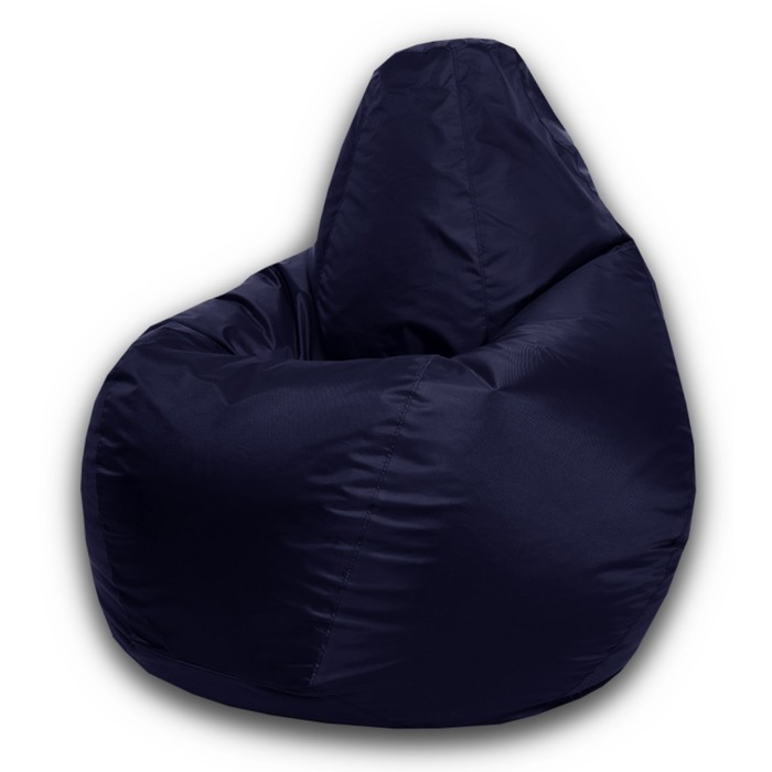 Кресло-мешок «Груша» Позитив, размер XXL, диаметр 105 см, высота 130 см, оксфорд, цвет тёмно-синий - фото 1 - id-p182956754