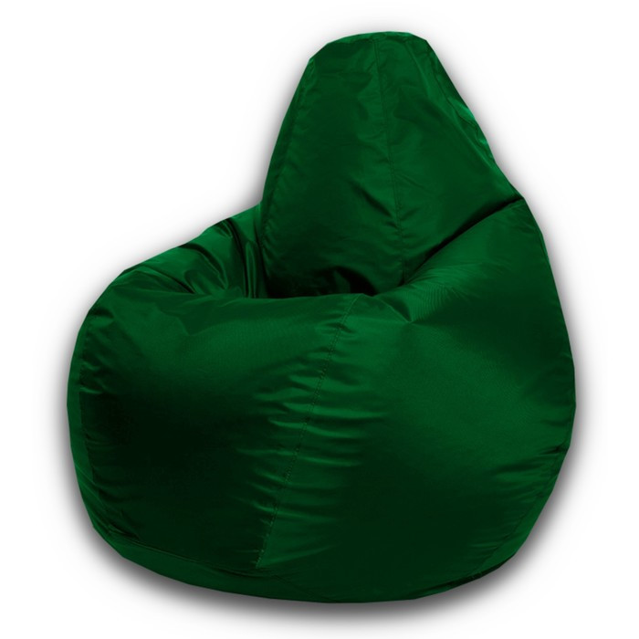 Кресло-мешок «Груша» Позитив, размер XXXL, диаметр 110 см, высота 145 см, оксфорд, цвет зелёный - фото 1 - id-p182956757