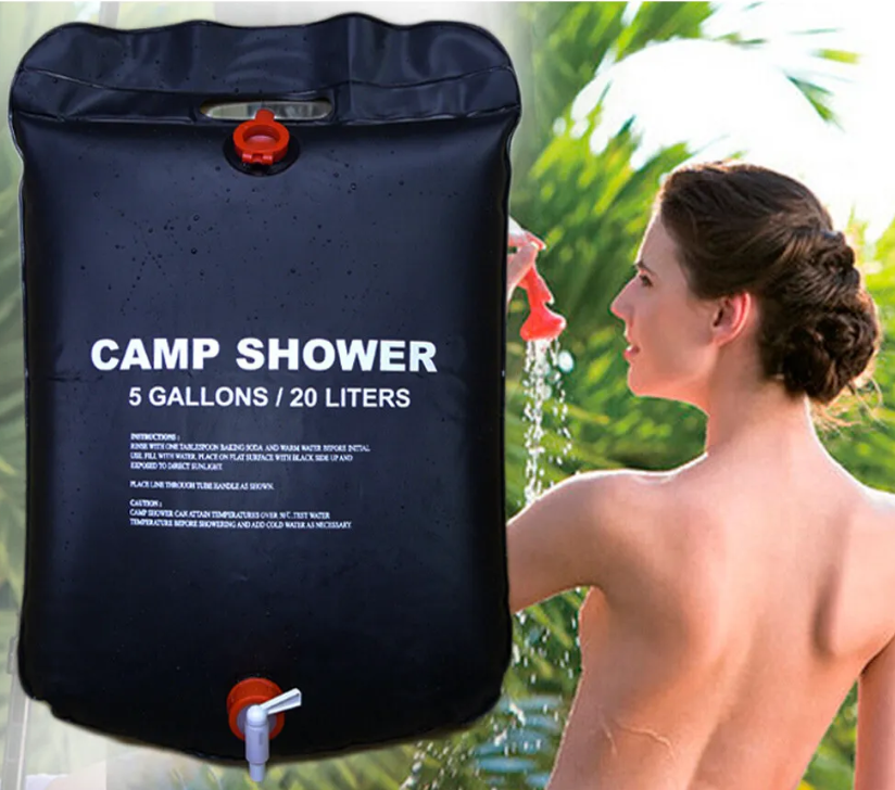 Походный портативный душ Solar Shower Bag, 20 л - фото 4 - id-p182977127