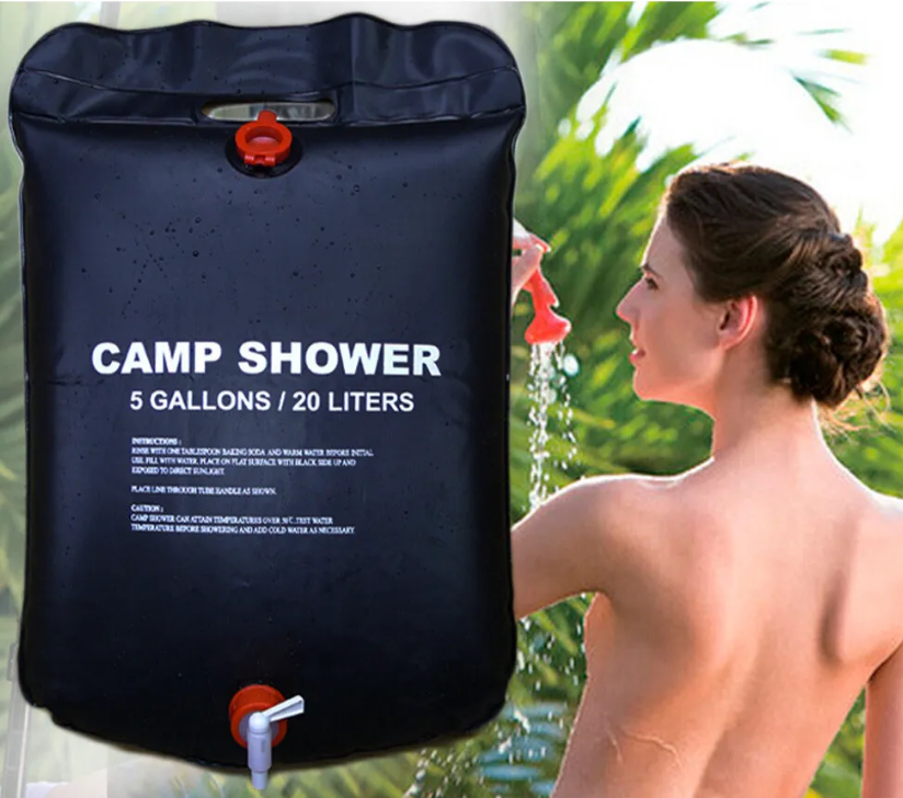 Походный портативный душ Solar Shower Bag, 20 л - фото 5 - id-p182978079