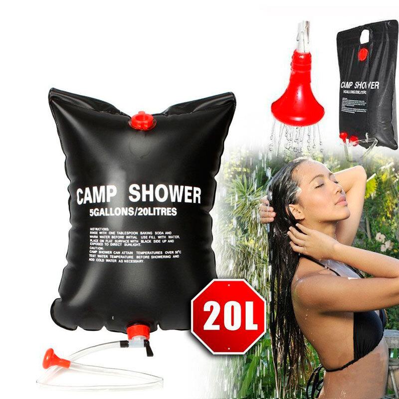 Походный портативный душ Solar Shower Bag, 20 л - фото 3 - id-p182978079