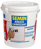 Шпатлёвка SEMIN AIRLESS GARNISSANT (РФ), 25кг SEMIN AIRLESS GARNISSANT Шпатлёвка SEMIN AIRLESS GARNISSANT (РФ), 25кг