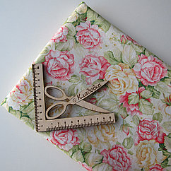 Ткань Поплин 100% Хлопок "Солнечное утро"