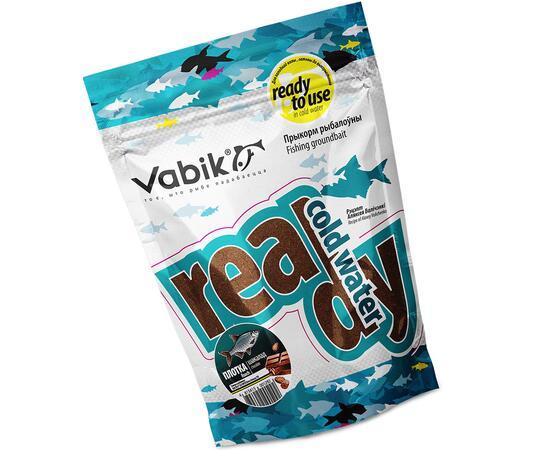 Прикормка Vabik READY COLD WATER Плотва Шоколад 750г - фото 1 - id-p182986721