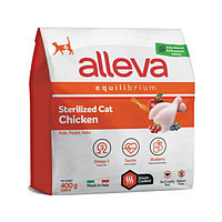 Сухой корм для кошек Alleva Equilibrium Sterilized Cat Chicken с курицей 0.4 кг