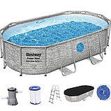 Каркасный бассейн Bestway Power Steel Swim Vista 56714, фото 2