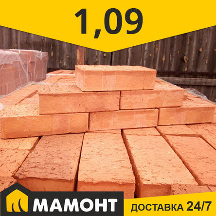 Кирпич полнотелый Витебский КРО М-200 (Цех №1) Печной, фото 2