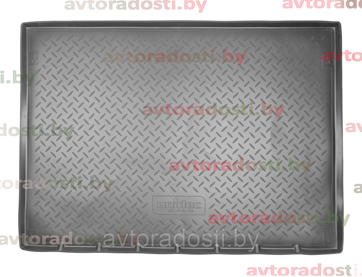 Коврик в багажник Opel Combo Life (2021-) / Опель Комбо / сборка РФ (Norplast)