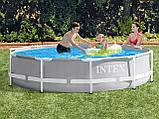 Каркасный бассейн Intex 305 x 76см с фильтр-насосом, фото 2